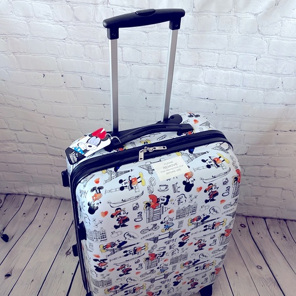 🆕❤️DISNEY MINNIE MOUSE COLLECTION LUGGAGE/SUITCASE - Picture 3 of 13